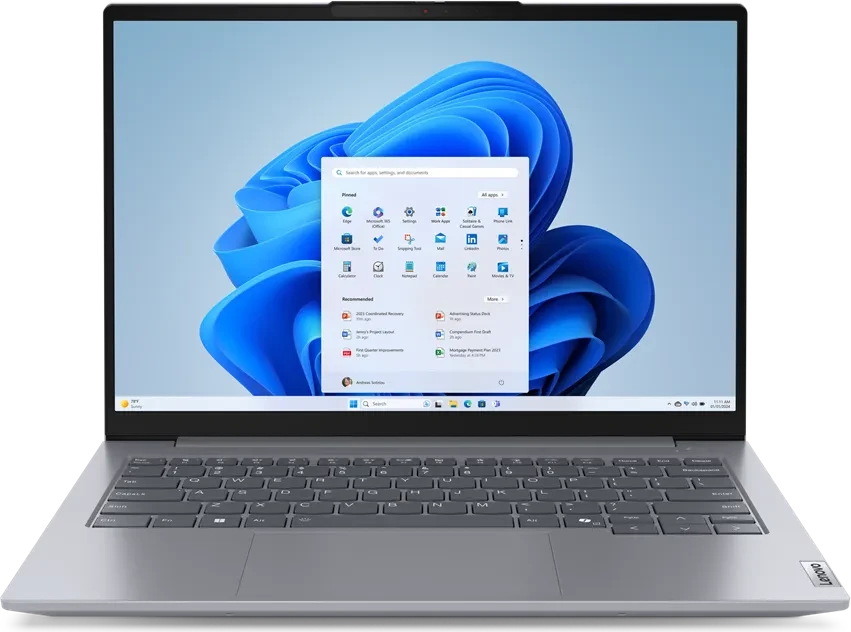 Lenovo ThinkBook 14 G7, 14", R5, AMD Radeon 660M, 32GB, 512GB, Win 11 Pro, Grau