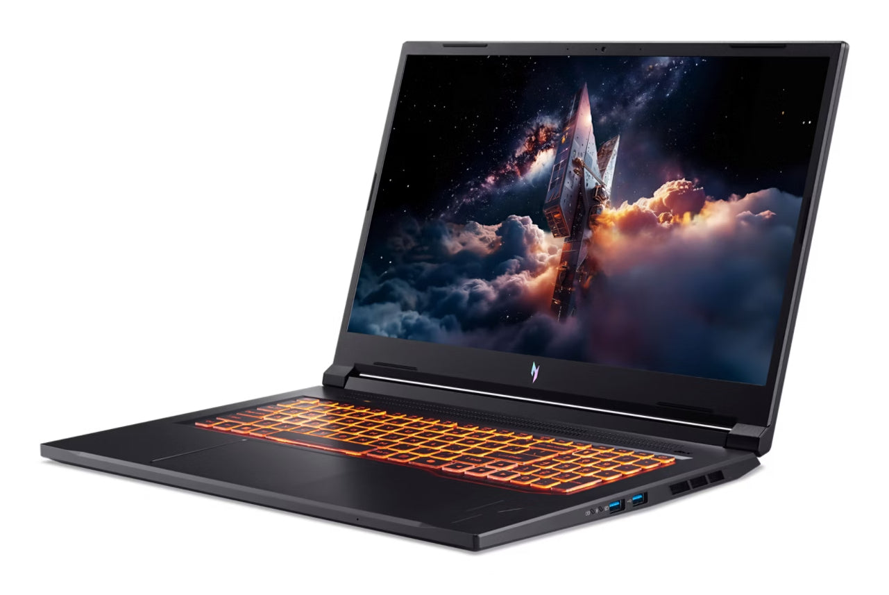 Acer Nitro V 17 AI, 17,3", R7, GeForce RTX 5070 260, 32 GB, 1 TB, Black