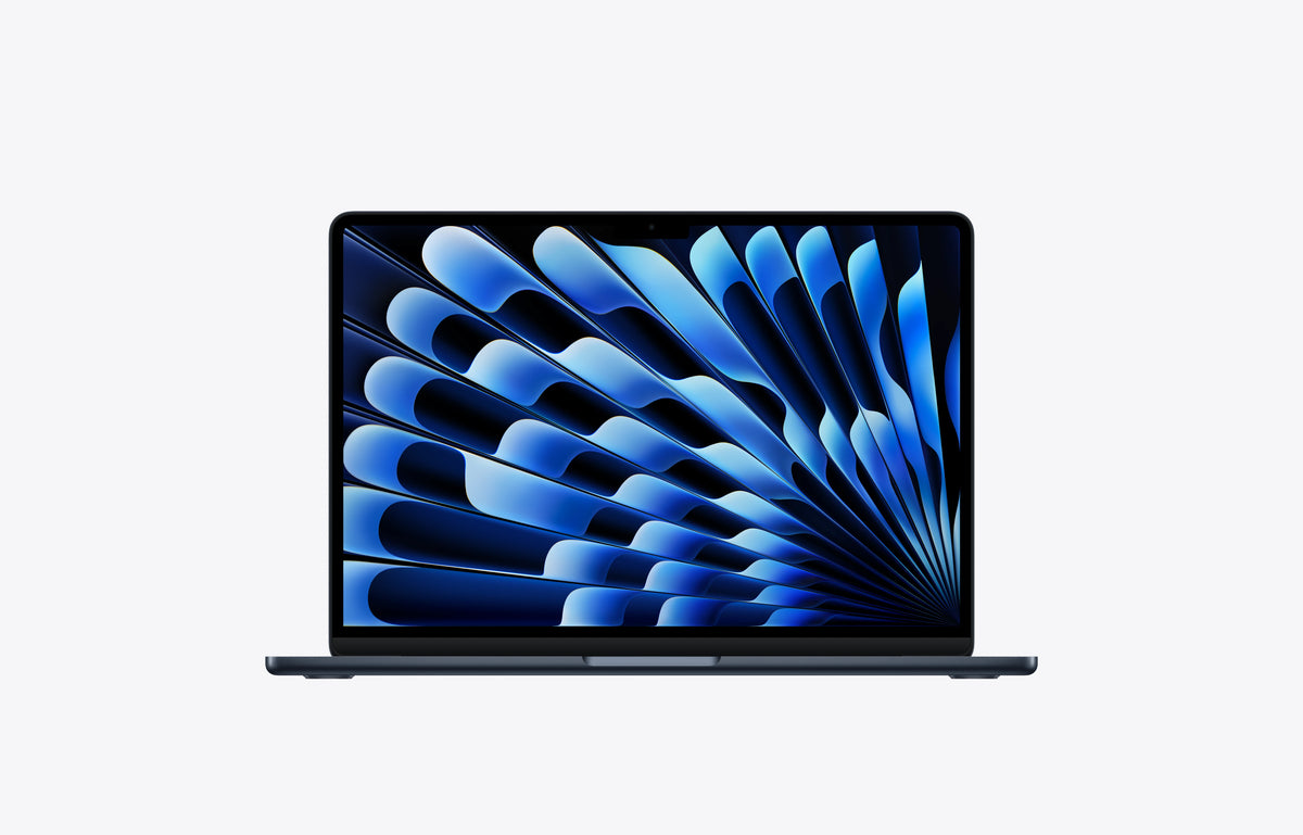 Apple MacBook Air 13" M5 Mitternacht – Vorderansicht