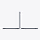 Apple MacBook Air 13" M5 Mitternacht – Seitenansicht
