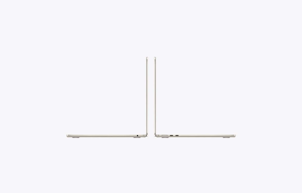 Apple MacBook Air 13" M5 Polarstern – Seitenansicht