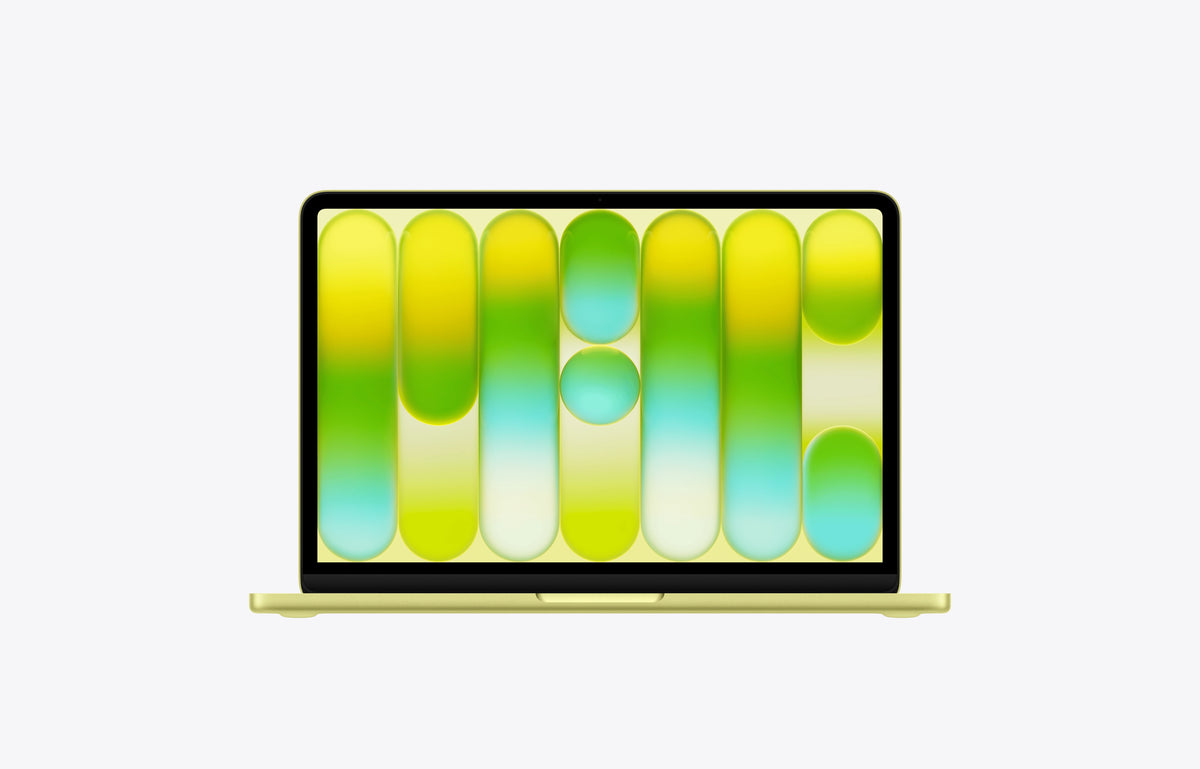 Apple MacBook Neo Zitrus – Vorderansicht