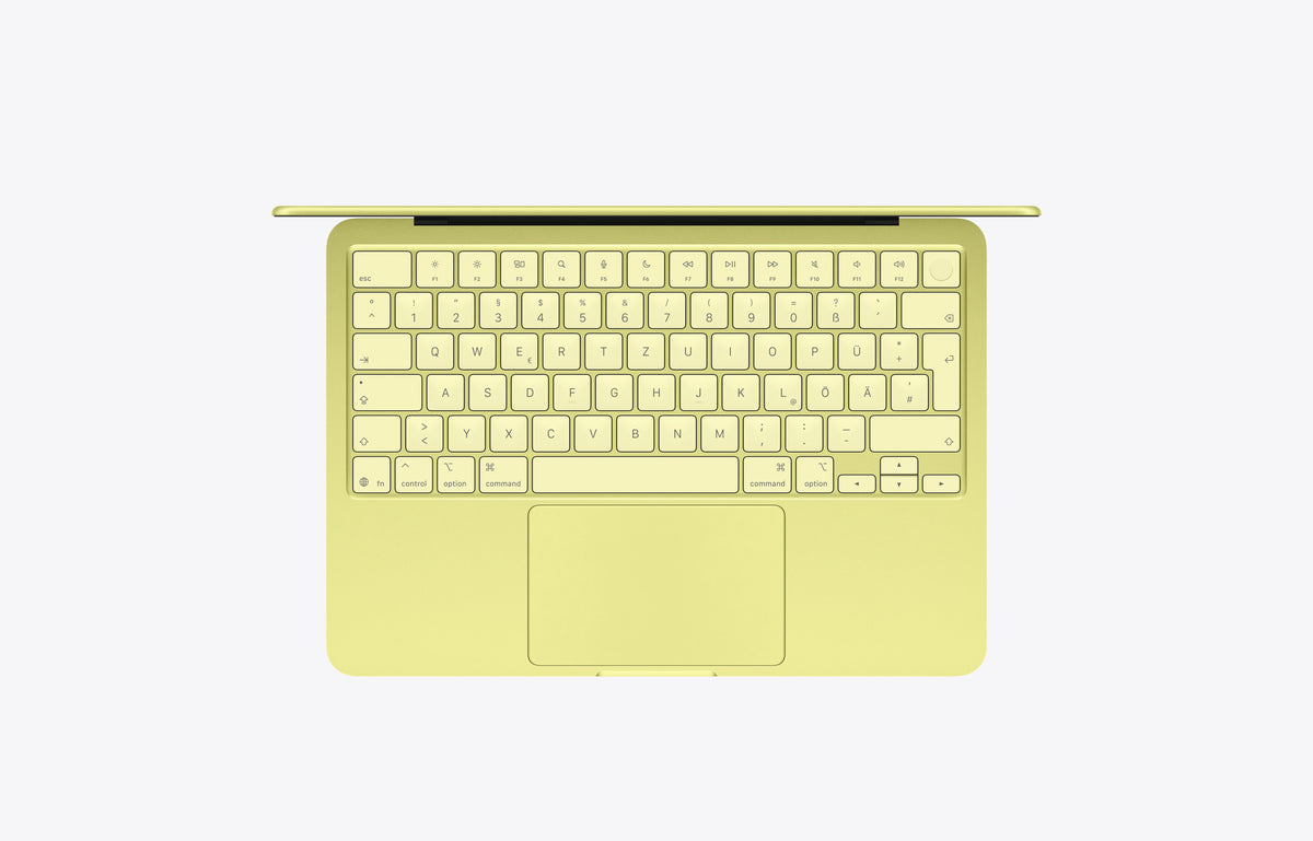 Apple MacBook Neo Zitrus – Tastatur
