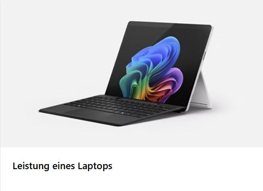 Microsoft Surface Pro 11, 13", Core Ultra 5, Intel Arc Graphics, 16GB, 256GB, Win 11 Pro, Platin