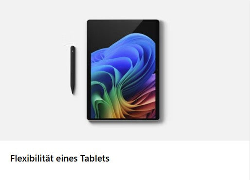Microsoft Surface Pro 11, 13", Core Ultra 5, Intel Arc Graphics, 16GB, 256GB, Win 11 Pro, Platin