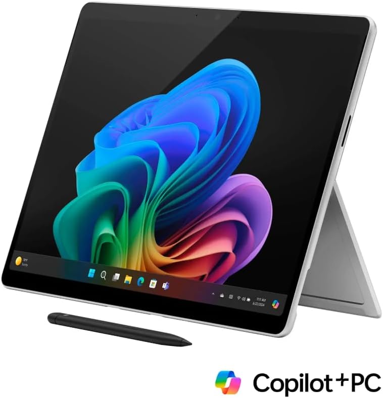 Microsoft Surface Pro 11, 13", Core Ultra 5, Intel Arc Graphics, 16GB, 256GB, Win 11 Pro, Platin