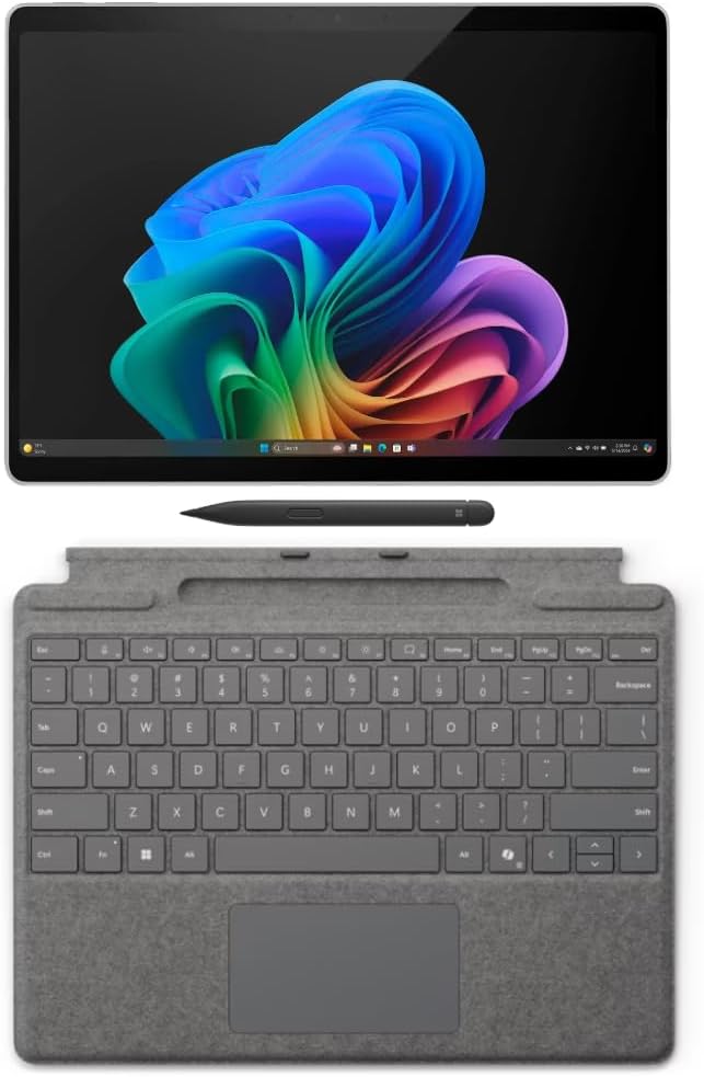 Microsoft Surface Pro 11, 13", Core Ultra 5, Intel Arc Graphics, 16GB, 256GB, Win 11 Pro, Platin
